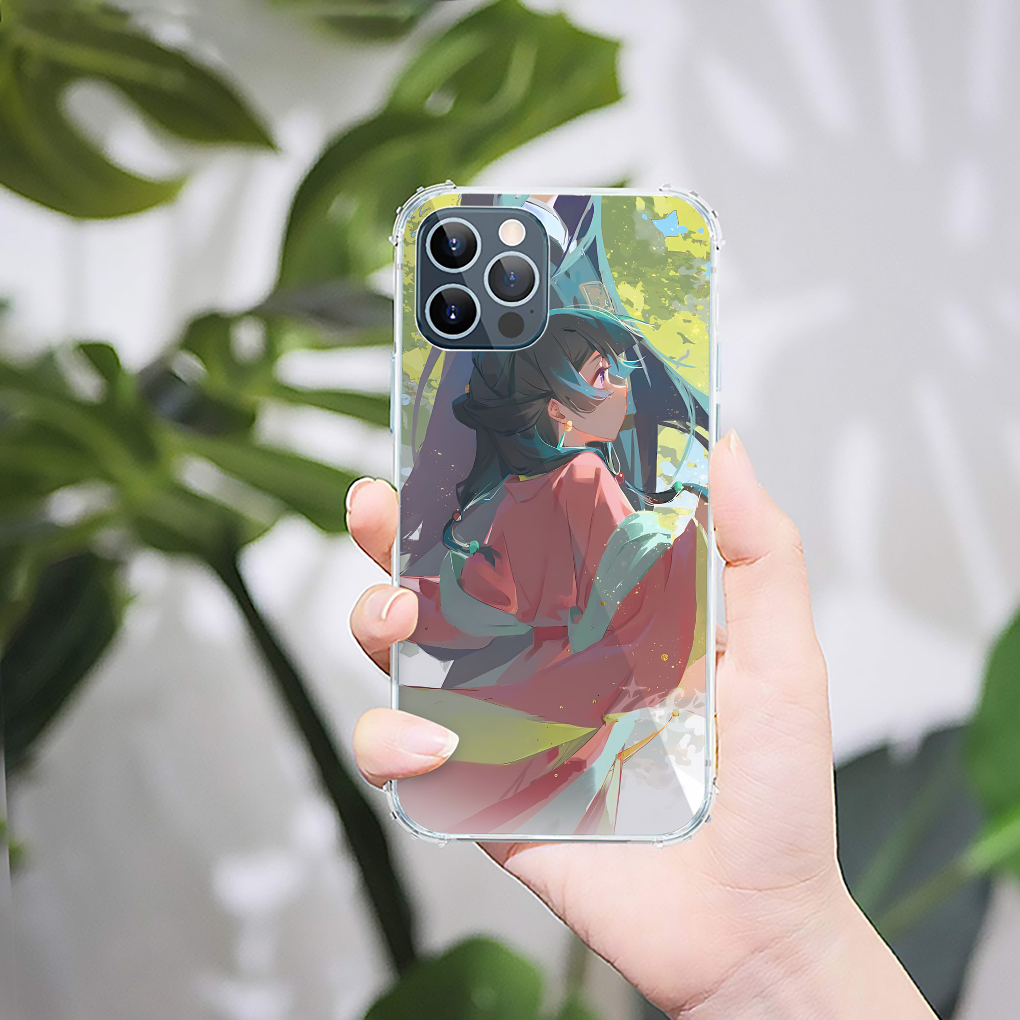 （画像用） 薬屋のひとりごと The Apothecary Diaries 【iPhone 12シリーズ対応】透明スマホケース（クリアソフトケース）